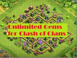 Unlimited Gems for Clash of Clans captura de pantalla 1