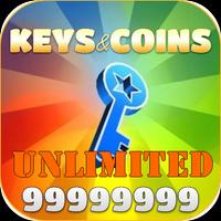 Unlimited Keys and Coins captura de pantalla 1