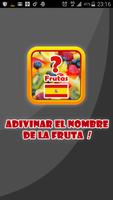 1 Foto 1 Palabra : Frutas Quiz Cartaz