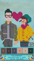 Valentine's Pixelmania: Color By Number Pixel Art capture d'écran 3