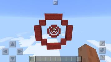 Poster Flying the Elytra MCPE map