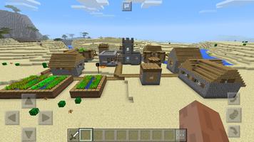 Hilltop House MCPE map Affiche