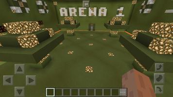 Zombie Arena MCPE map poster