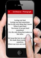 Ed Sheeran Songs Lyrics capture d'écran 2