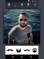 Beard Mustache Photo Editor постер