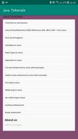 Java Offline Tutorials for Beginners captura de pantalla 2