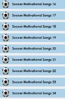 Soccer Motivational Songs تصوير الشاشة 1