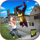 Wild Beast Gorilla Rampage 3D: Serangan City 2017 APK