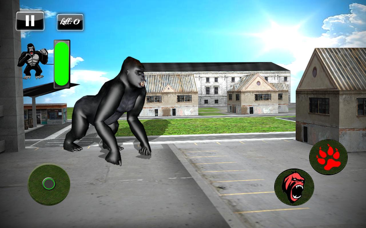 Wild Beast Gorilla Rampage 2018: Smash Cities for Android ...