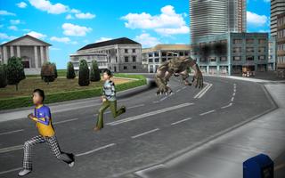 WereWolf Attack: Thành phố Survival Simulator 3D ảnh chụp màn hình 2