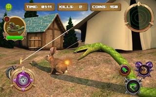 Anaconda Snake Racing Attack: bedrijfsslangen screenshot 1