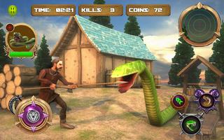 Veneno Anaconda Slither Snake Attack Simulator2017 captura de pantalla 2