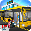 سائق الحافلة المدرسية الخالدة لعبة محاكاة 3D APK