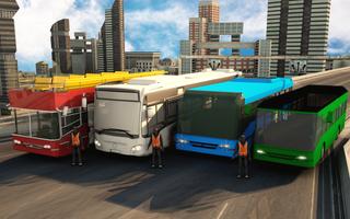 City School Bus Driving 2017: Parking Simulator 3D اسکرین شاٹ 1