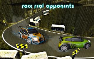 Jeu Turbo Rally Racing 3D-Car Affiche