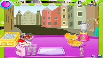 เกมส์ทำน้ำผลไม้ปั่น captura de pantalla 2