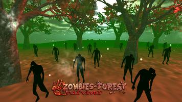 Survivor of Zombies Forest capture d'écran 2