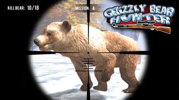 Grizzly Bear Hunter Affiche