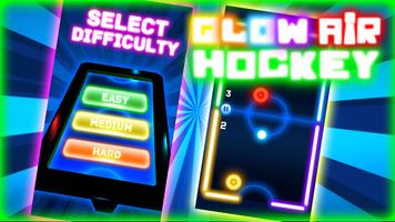 Glow Air Hockey HD screenshot 2