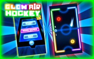 Glow Air Hockey HD ảnh chụp màn hình 3