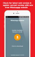 Updater for WhatsApp पोस्टर