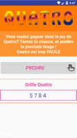 Quatro Tirage Prediction VIP capture d'écran 1