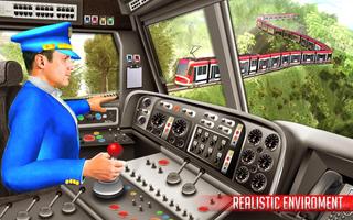 Mountain Train Hill Climb: Train Driving Game 2018 Affiche