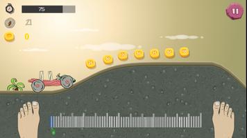 Hill Racing : Stone Age Car Climb screenshot 3