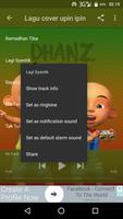 برنامه‌نما Upin Ipin Mp3 Lengkap Terbaru 2018 عکس از صفحه