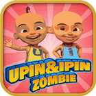 Upin Shoot Ipin vs zombie icône