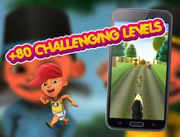 New Upin Ipin Subway Surf: Free Run & Dash Game ภาพหน้าจอ 1