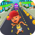 Subway Upin Ipin Surfers: Free Run & Fight Game