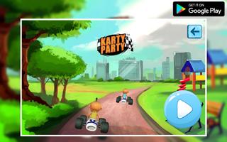 Upin and lpin friends kart постер