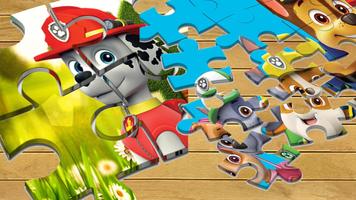 Paw Puppy Jigsaw Kids تصوير الشاشة 2