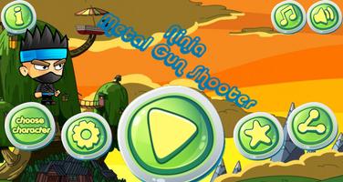 Ninja Metal Gun Shooter تصوير الشاشة 2