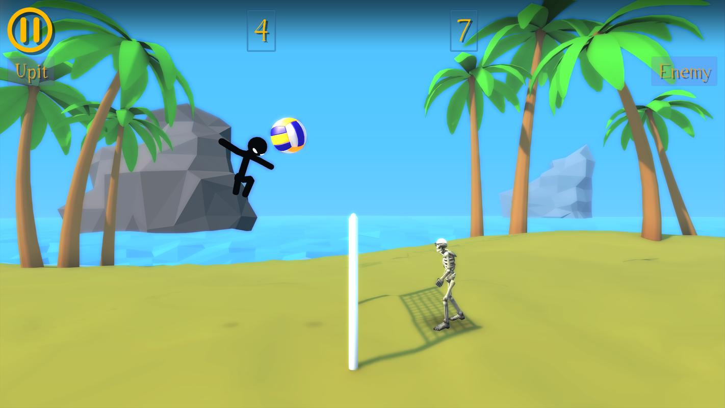 Permainan Gila Voli 3D Sport APK Download Gratis Arkade PERMAINAN