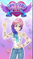 Tattoo Girl Affiche