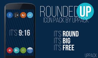 Rounded UP - icon pack capture d'écran 3