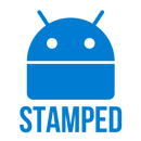 Stamped Blue Icons aplikacja