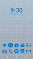 Stamped Blue Icons 截图 1