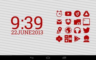 Stamped Red Icons screenshot 3