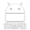 Stamped White Icons APK