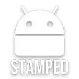 Stamped White Icons Zeichen