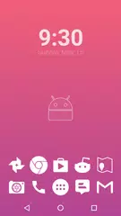 Stamped White Icons APK download