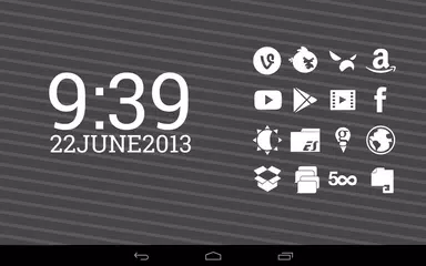 Stamped White Icons APK download