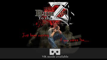 VR Run to Zombie الملصق