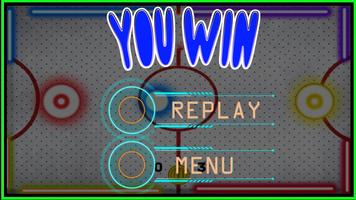 Glow Air Hockey Deluxe اسکرین شاٹ 3