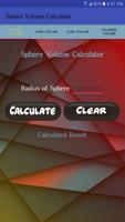 Shapes Volume Calculator 스크린샷 1