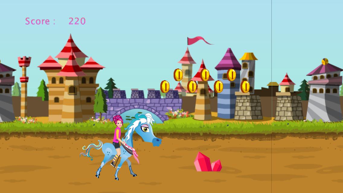 Pony Ride game. Flash Player Ride Pony.