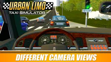 Urban Limo Taxi Simulator capture d'écran 1
